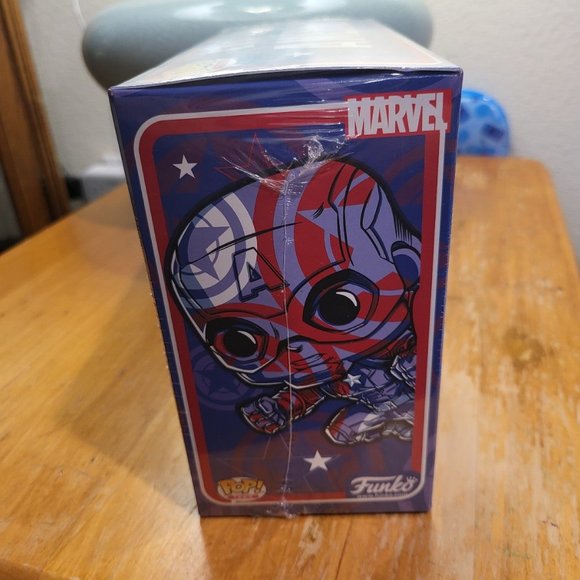 Marvel Captain America (Civil War Art Series) Target Exclusive Funko Pop Bundle - Picture 4 of 9